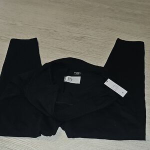 NWT No Boundaries Black XL 16-18 Ankle Leggings